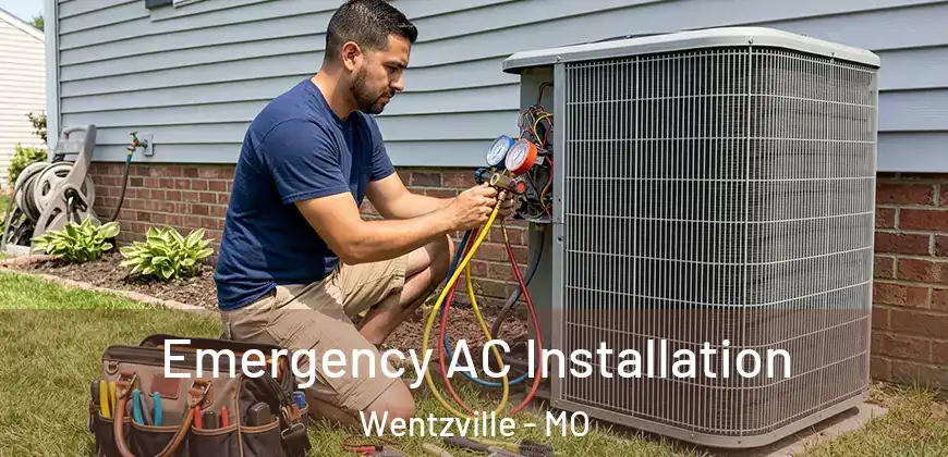 Emergency AC Installation Wentzville - MO