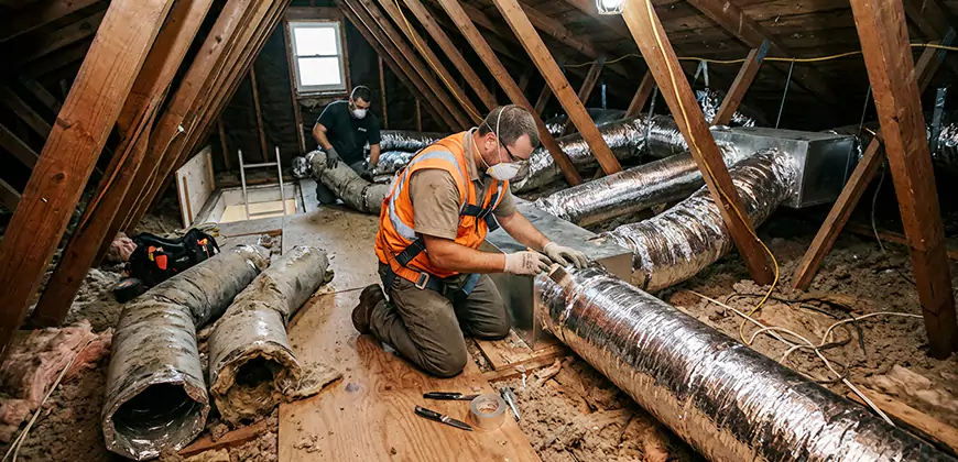 AC Duct Replacement in Wentzville