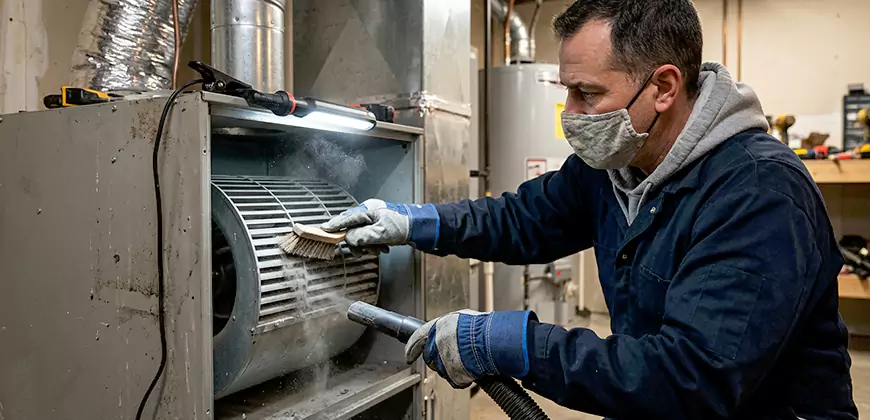 Commercial Vent Decontamination in Wentzville