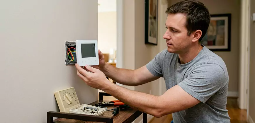 Heat Pump Thermostat Configuration in Wentzville