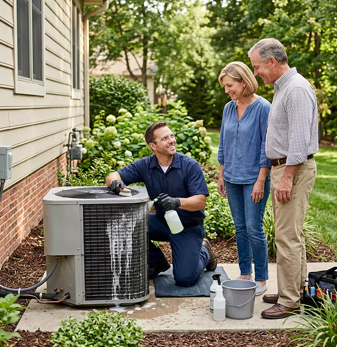 Why Wentzville, MO Homeowners Choose Wentzville HVAC Pro for AC Coil Cleaning?