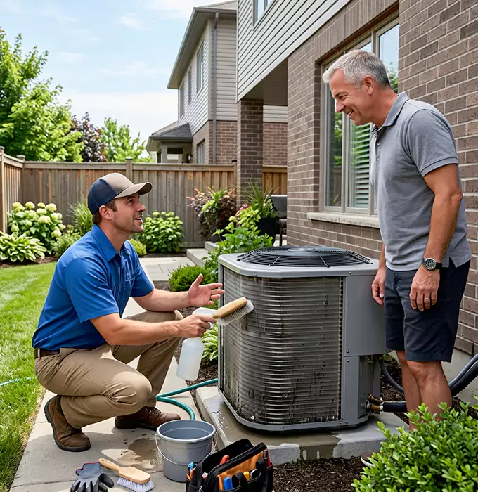 Why Wentzville, MO Homeowners Choose Wentzville HVAC Pro for Outdoor AC Unit Cleaning?